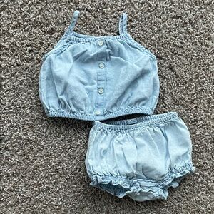 Old Navy Light Blue Kids Denim Set